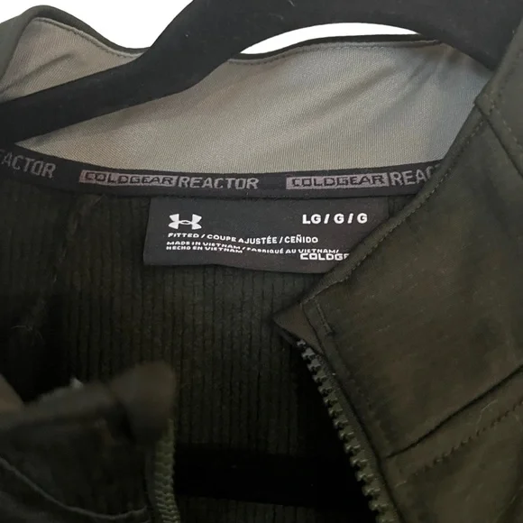 Under Armor Mens Cold Gear Reactor Jacket Size L - Picture 2 of 4